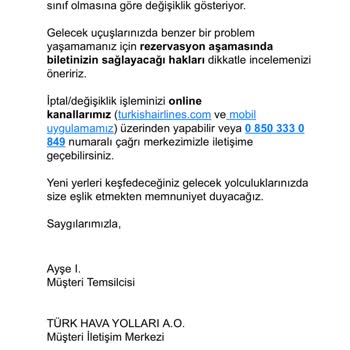 THY'den Askıya Alınan Bilet Sorunu