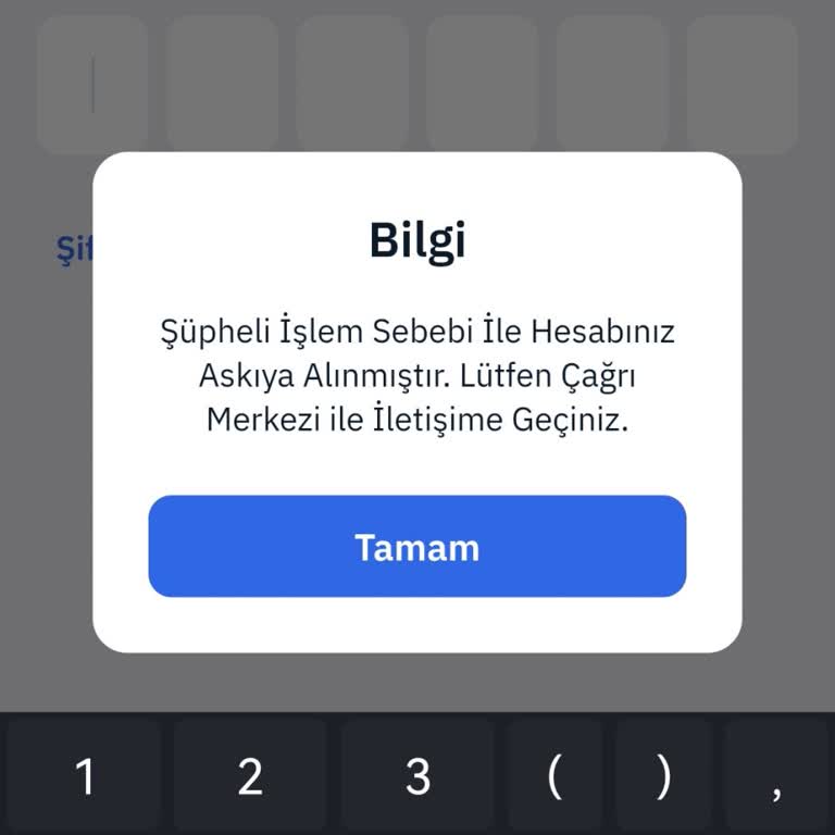 Bloke Edilen Para: Acil Çözüm Bekliyorum
