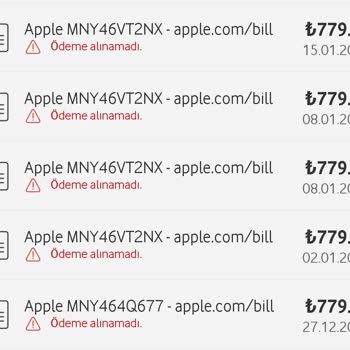 Apple Kullanıcısı Olmadan İtunes Store'dan İzinsiz Para Çekimi