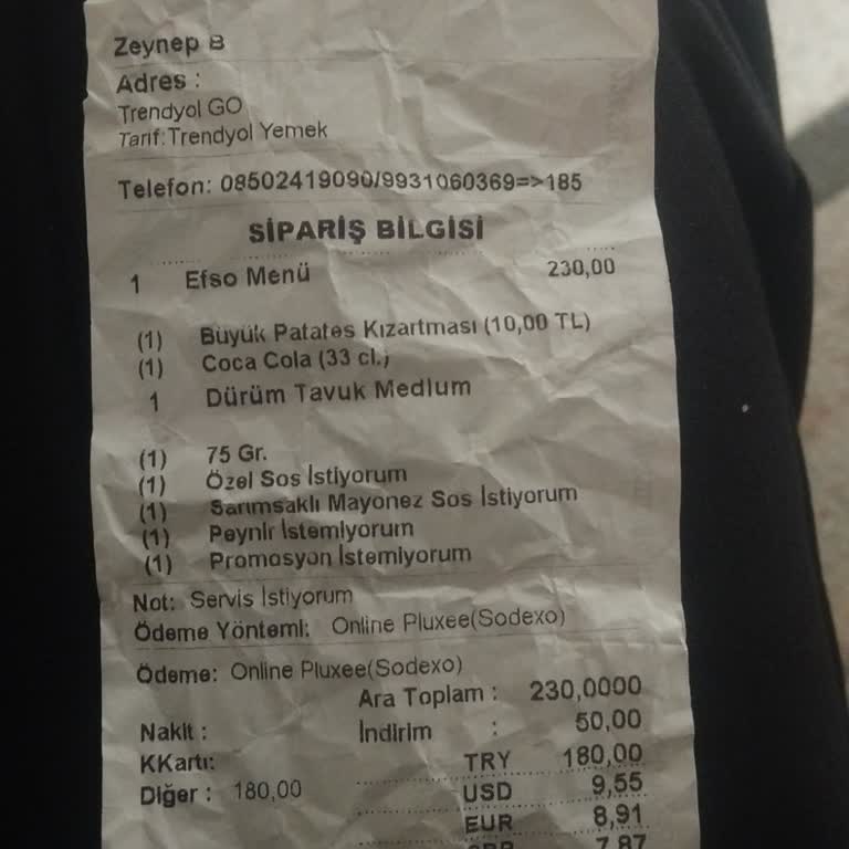 Yanlış Sipariş Ve Eksik İade Sorunu