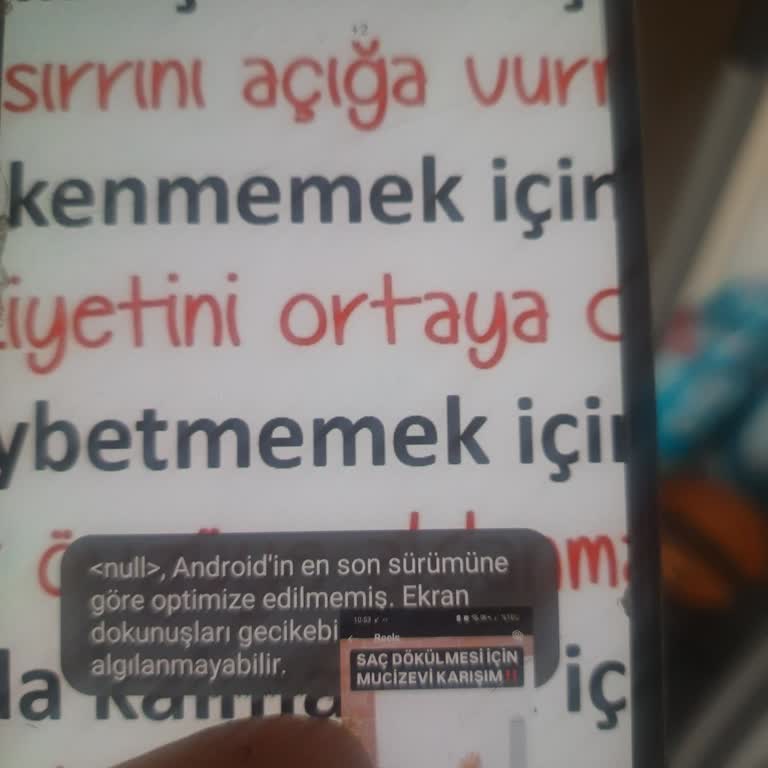 Samsung Galaxy A51'de Instagram Kullanımında Dokunmatik Sorunu