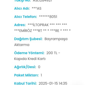 Yanlış Ürün Gönderimi Ve İade Sorunu