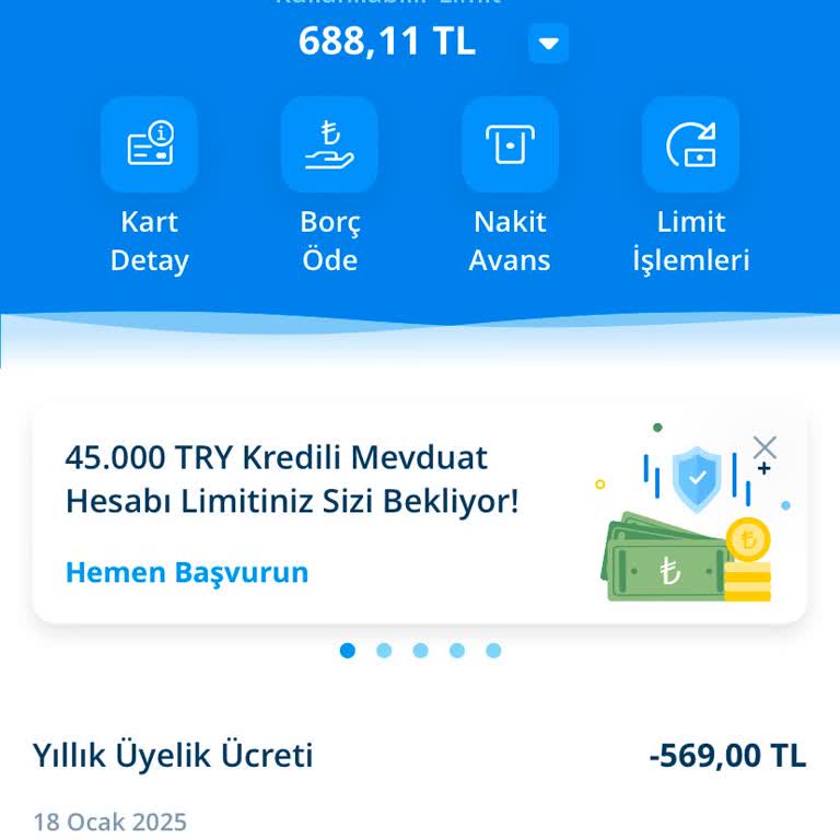 Haksız Kart Aidatı İadesi Talebi