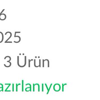 Trendyol'da Sipariş Hazırlanıyor Aşamasında Takıldı