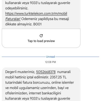 Yanlış Fatura Bildirimleri Ve Çözüm Eksikliği
