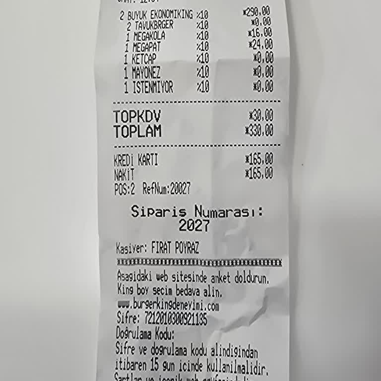 Burger King Şubeleri Arası Fiyat Farkı Ve Turistik Bölge Açıklaması