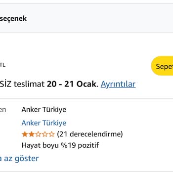 Yanlış Ürün Gönderimi Ve Yetersiz Müşteri Hizmeti