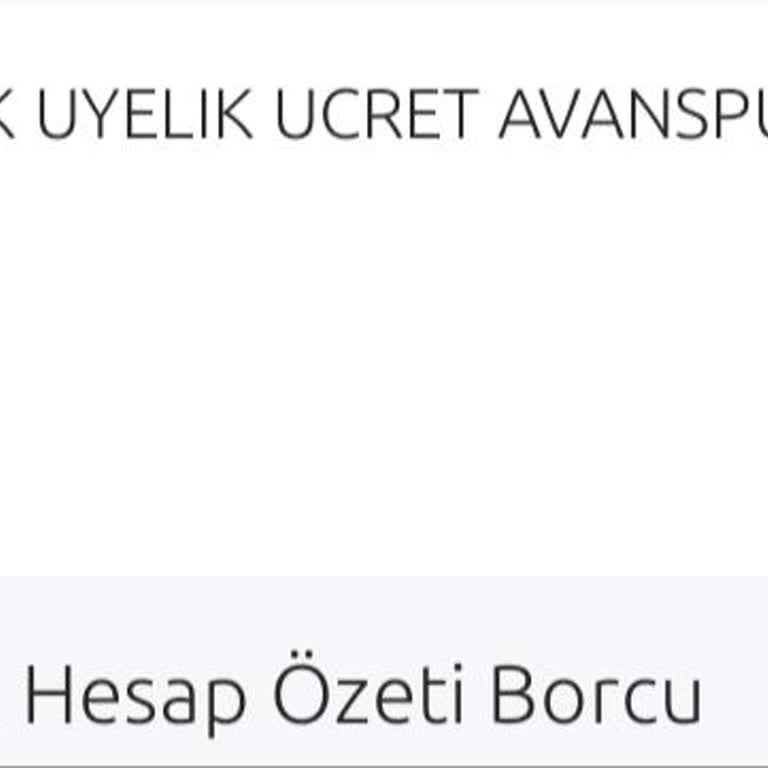 Kapattığım Karttan Beklenmedik Üyelik Ücreti Şoku
