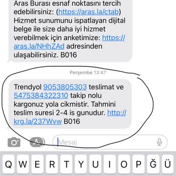 Eksik Gönderilen Sipariş Ve Uzun Teslimat Süreci