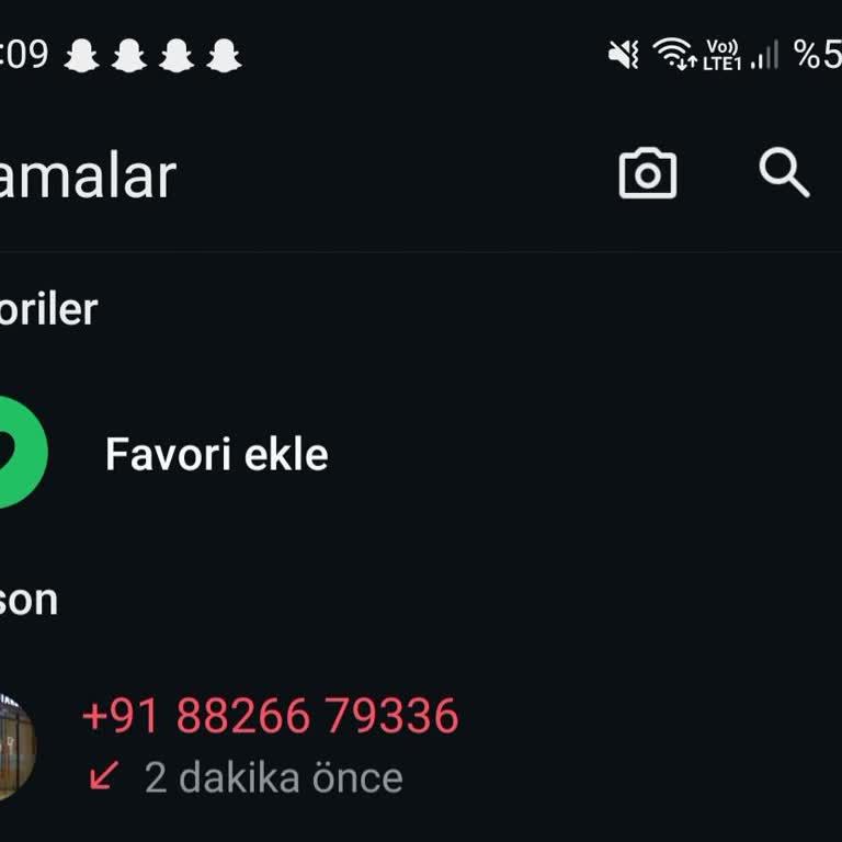 Bilinmeyen Numaradan Gelen Arama Korkuttu