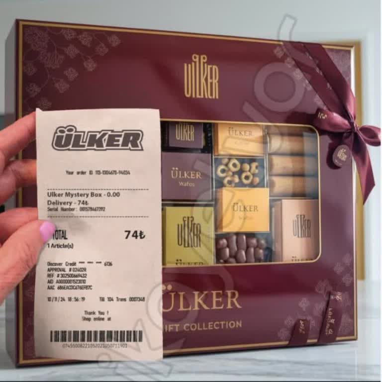 Ülker Hediye Kutusu Anketi: Şüpheli Ödeme Talebi