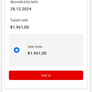 Vodafone İademi 10 Gündür Alamıyorum: Web Sitesi Hatası Ve Müşteri Hizmetleri Sorunu