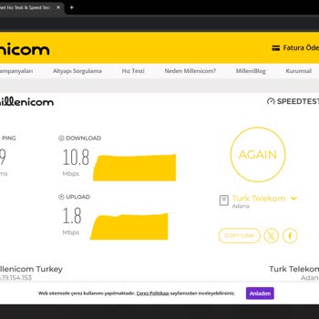İnternet Hızı Düşüşü Ve İletişim Sorunları