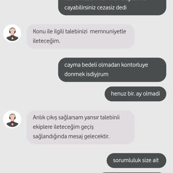 Vodafone Sözleşme İhlali Ve Haksız Ceza