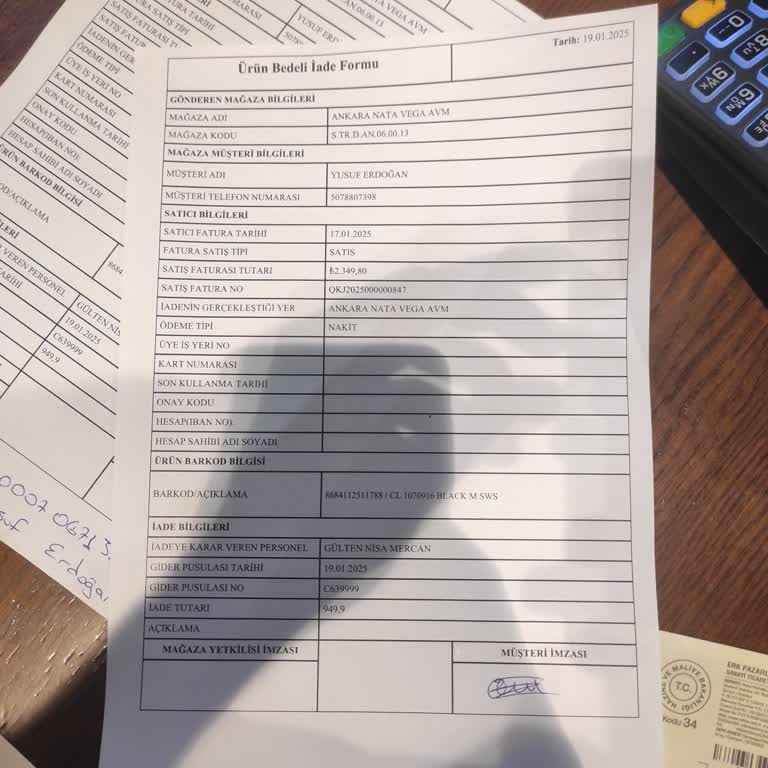 Colin's Mağazasından Nakit İade Sorunu Ve Mağduriyet