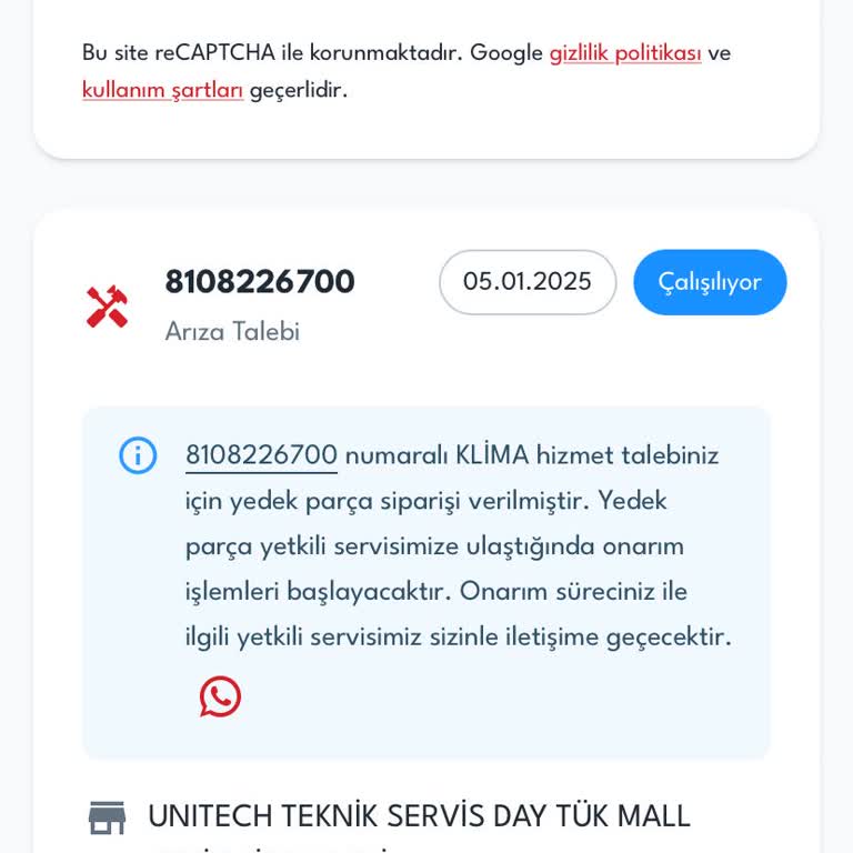 Vestel Klimamın Tamir Süreci Mağduriyeti