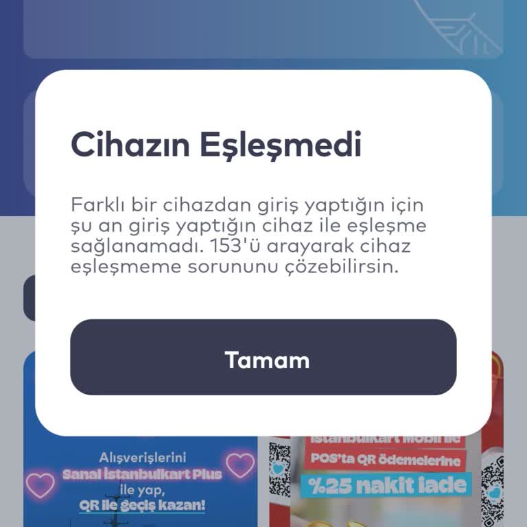 Cihaz Eşleşme Sorunu Ve Müşteri Hizmetlerine Ulaşamama