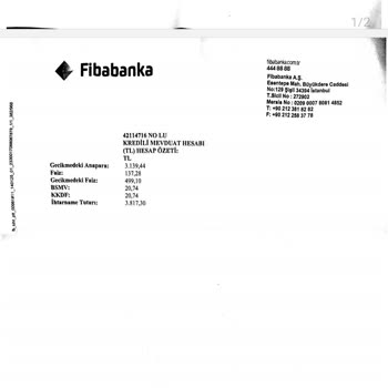 Fibabanka'nın Şok Edici İcra Süreci