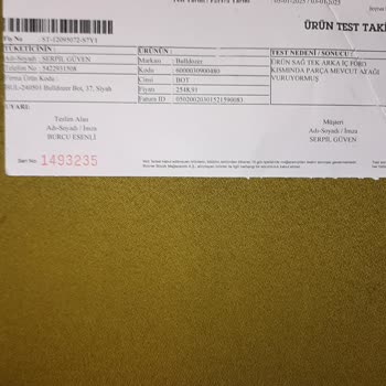 Boyner'den Aldığım Botun Üretim Hatası Ve Yetersiz Destek