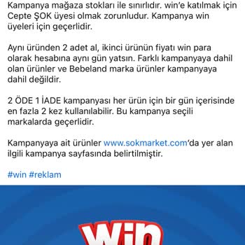 Şok Market Kampanya Mağduriyeti