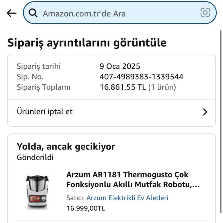 Kargoya Verilmeyen Ürün Ve Müşteri Mağduriyeti