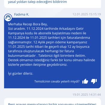 Yanıltıcı Kampanya Ve Ücret İadesi Sorunu