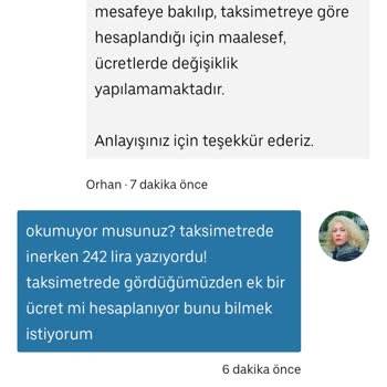 Uber'de Fazla Ücret Çekimi Ve İade Sorunu