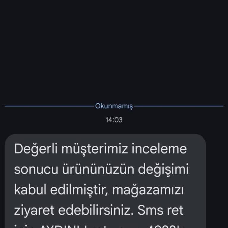 Pierre Cardin Montta İade Krizi