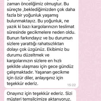 Sepet Sorunu Ve Yavaş Müşteri Hizmeti