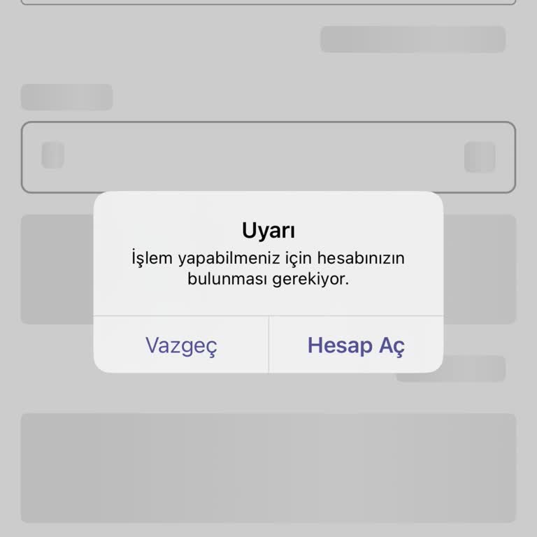 Bankada İşlem Yapamama Sorunu