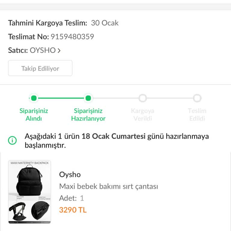 Oysho Giyim Yanlış Renk Seçimi ve İptal Sorunu