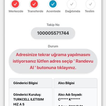 Teslimat Sorunu Ve Müşteri Mağduriyeti