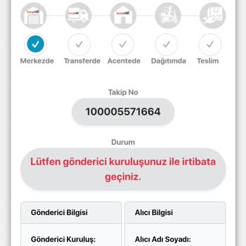 Teslimat Sorunu Ve Müşteri Mağduriyeti