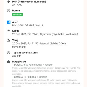 Ajet Havayolu İle Yaşanan Check-in Sorunu Ve İptal Ücreti Mağduriyeti