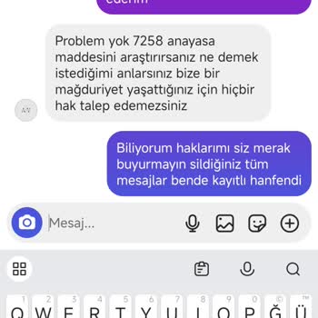 Siber Tehdit Ve Yasal Takip Tehdidiyle Karşılaştım