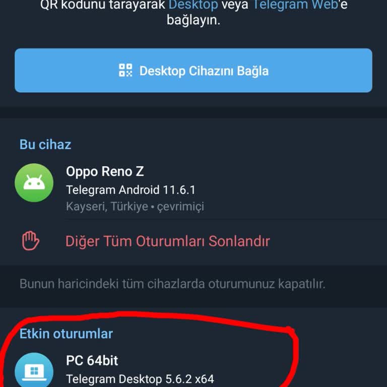 Telegram Hesabımın Güvenliği Tehlikede!