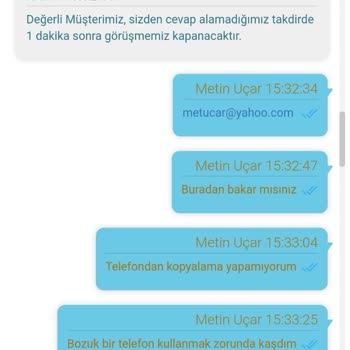 İdefix Müşteri Hizmetleri İle İletişim Sorunu Ve Zaman Kaybı