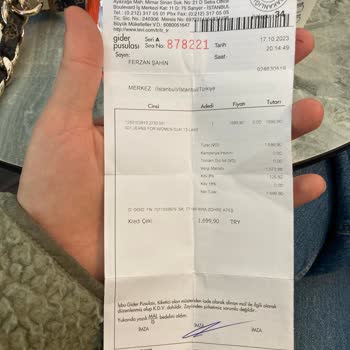 Levis'tan Hediye Çeki Mağduriyeti