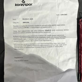 Puma Ayakkabıda Deri Çatlaması Ve Yetersiz Müşteri Hizmeti