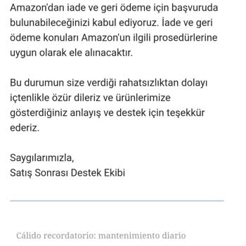Amazon'da Ürün İade Ve Garanti Sorunu