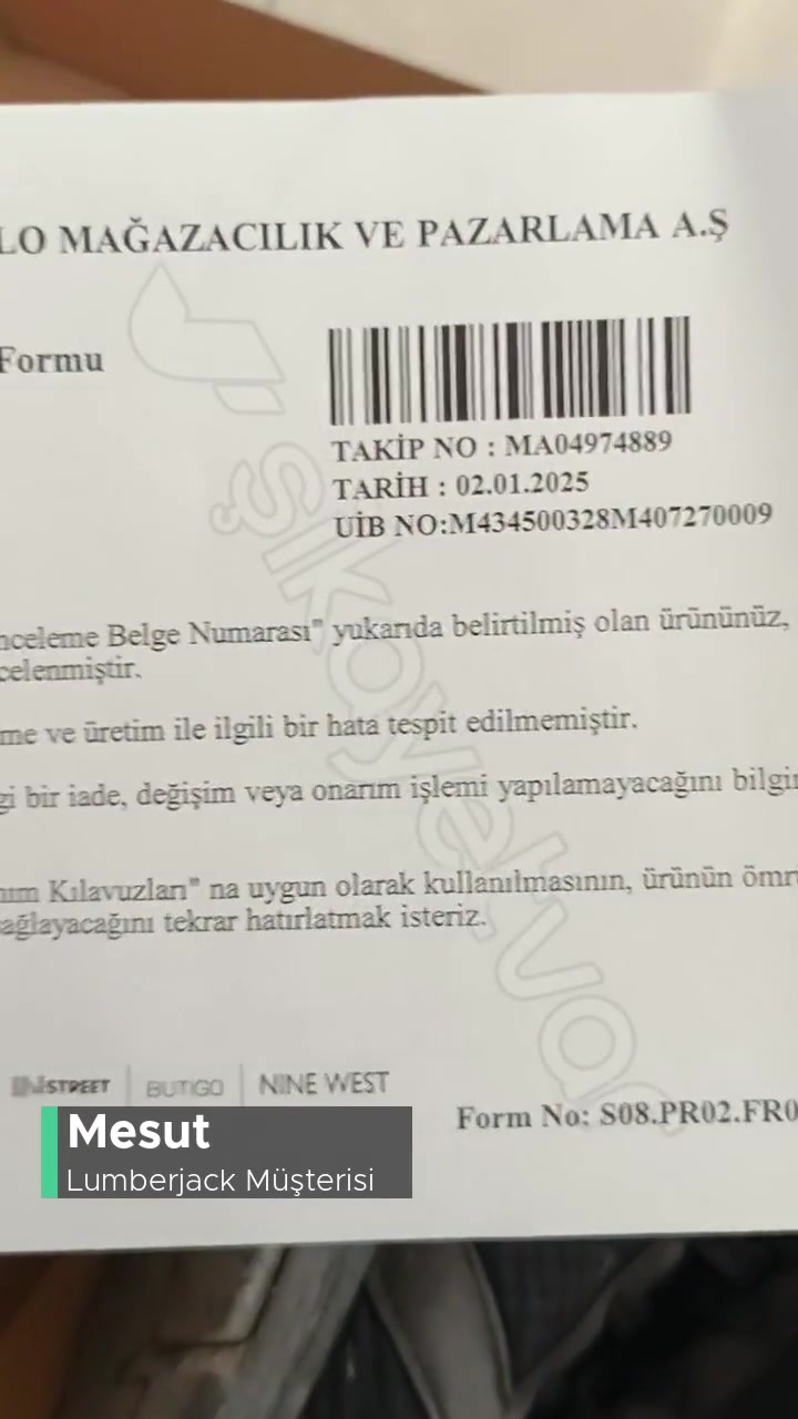Lumberjack Siyah Ayakkabıda Renk Solması! videonun kapak resmi