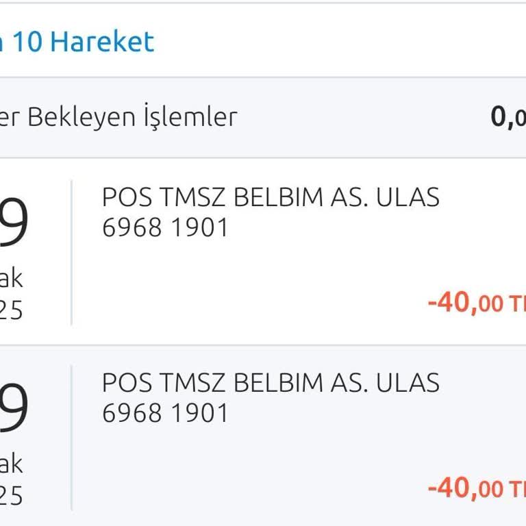 Dijital Kartla Çifte Çekim Sorunu