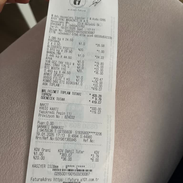 Kasiyerin Tavrı Ve Fatura Çıkmazı