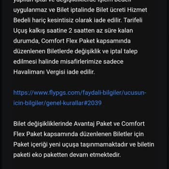 Pegasus İade Sürecinde Kesinti Sorunu