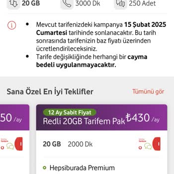 Vodafone Fatura Şoku: Beklenmedik Zam