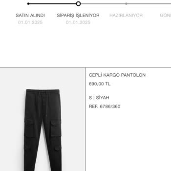 Zara Online Siparişlerinde Teslimat Sorunu