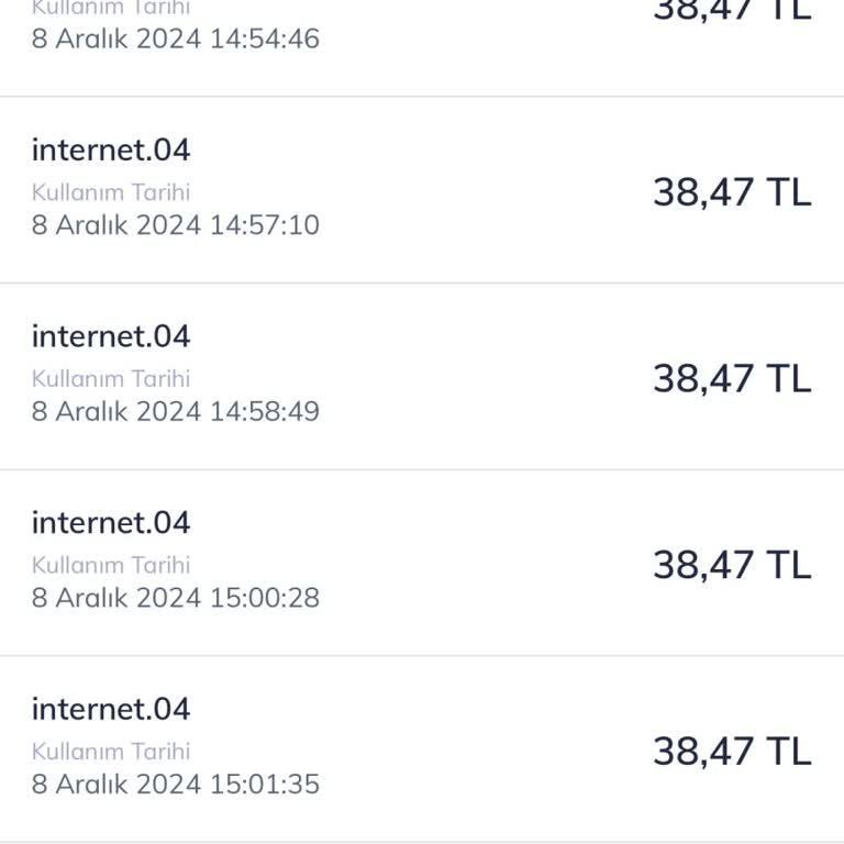 Kullanılmayan İnternet İçin Haksız Fatura Ücreti