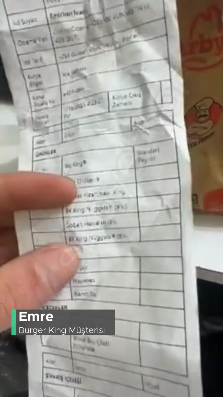 Burger King Sipariş Süreci! videonun kapak resmi