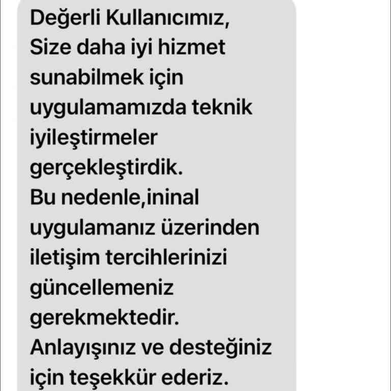 Yanlış Kişiye Gönderilen İninal Mesajı