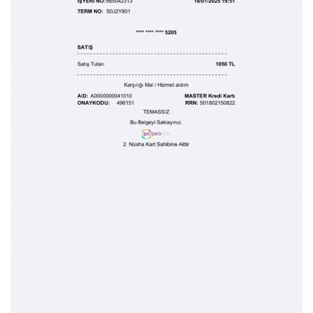 Restoranda Paket Servis Şoku